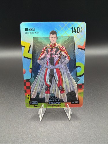 Tyler Herro 2026 Bo Jackson Battle Arena Herro Steel 80’s Rad Battlefoil SP