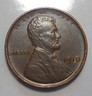1910 Philadelphia Almost uncirculated+ brown Lincoln 1C cent penny FREE SHIPPING Philadelphia Lincoln Wheat