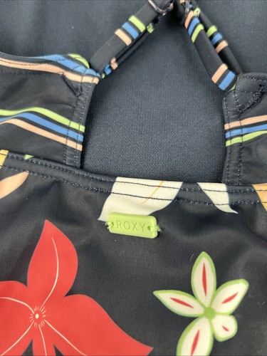 Roxy Girl Vacay For Life One Piece Bathing Suit Girls Size 7 New 832 - Picture 5 of 8