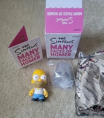 Kidrobot The Simpsons - Many Faces Of Homer 3'' Series - Bucket Head Homer