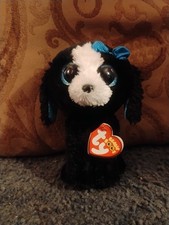Ty Beanie Boo Tracey The Black Dog