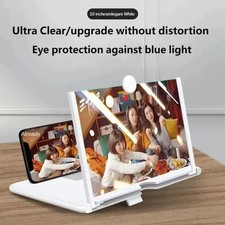 3D HD Mobile Phone Screen Magnifier 14 Inch Foldable Amplifier Stand Holder