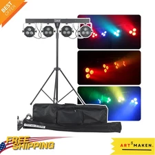 Professional 4 Gig Bar Lighting – Lightweight Sound-Activated Stage Lights