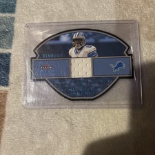 2003 Football Fleer Focus Charles Rodgers DF-CR DIAMOND FOCUS Jersey 04/05