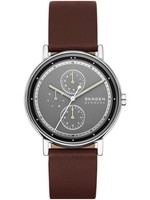 Skagen SKW6941 Herrenuhr Edelstahl Signature Braun