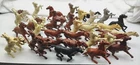 Vintage Roy Rogers & Western Marx Playset Unsaddled Horse Figures Huge Group!