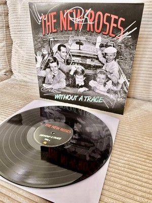   THE NEW ROSES Without A Trace SIGNIERT SIGNED 180g 1-LP Black VINYL Hard Rock 