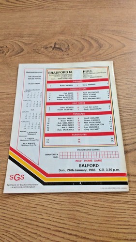Bradford Northern Rugby League Programmes 1971 - 1993 - Picture 49 of 141