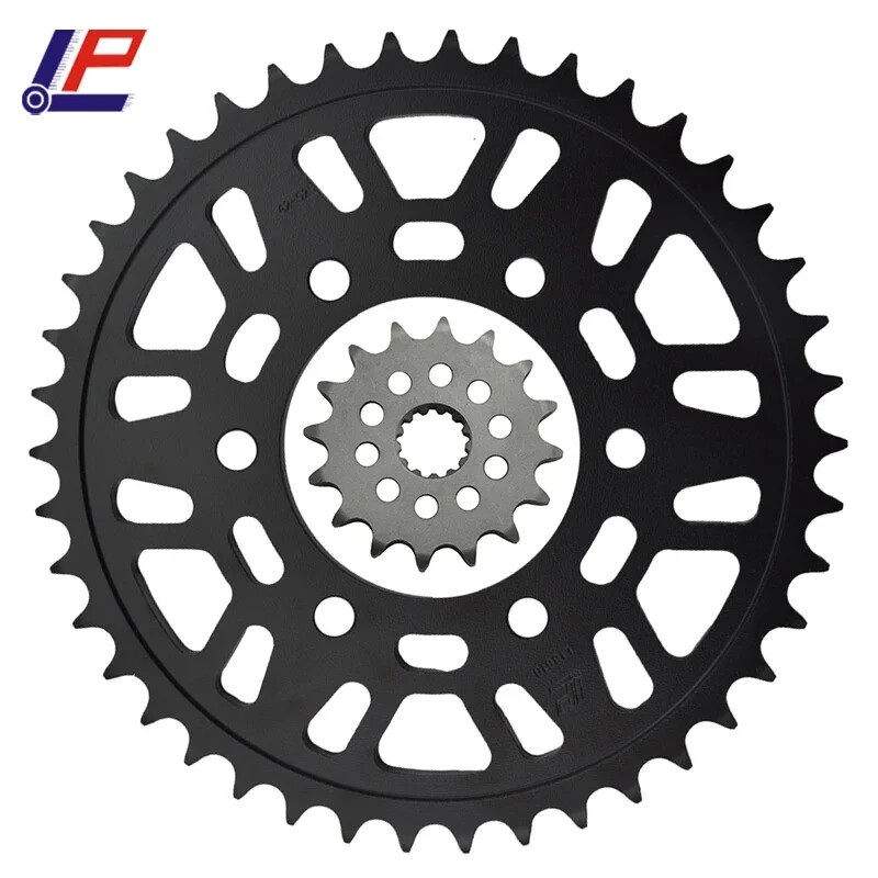 りんS 16T 42T Front Rear Sprocket For KAWASAKI ZX-7RR ZX750 Ninja 750 Z