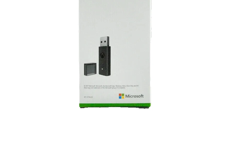 New Microsoft Xbox One Wireless Controller Adapter for Windows PC Brand New - Image 3 of 4