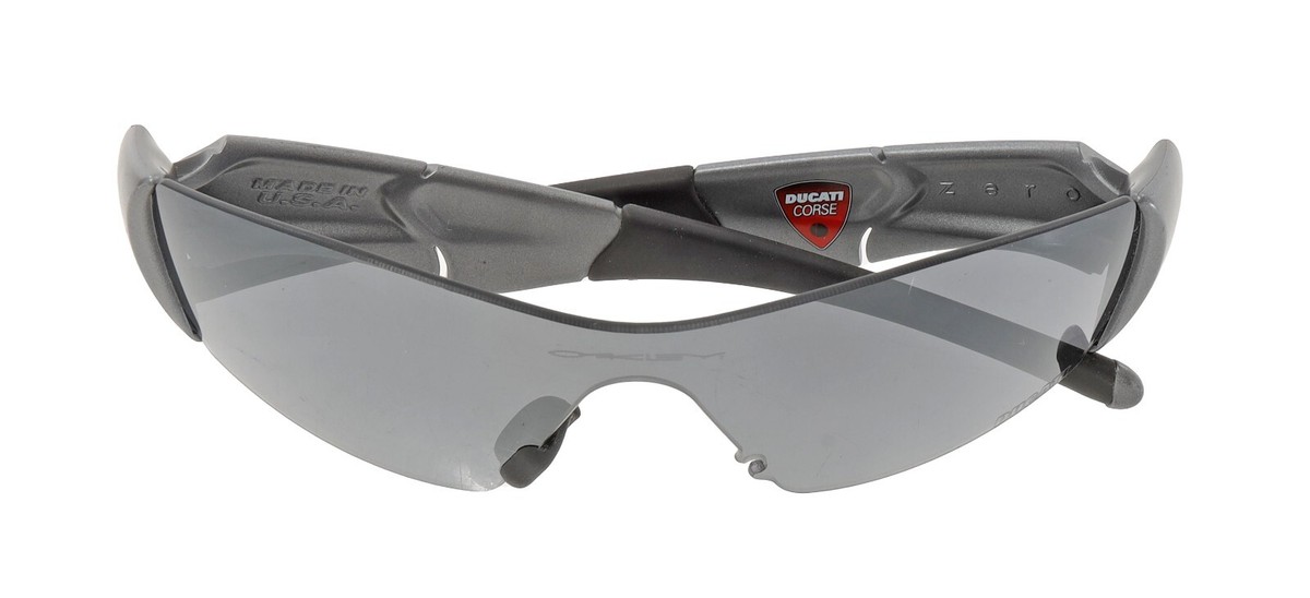 Oakley Zero Ducati Corse Sunglasses GREY Black Iridium Ltd