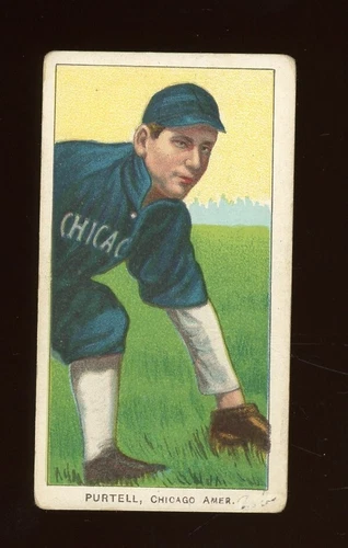 1909 T206 Baseball #399 Billy Purtell GD *f1