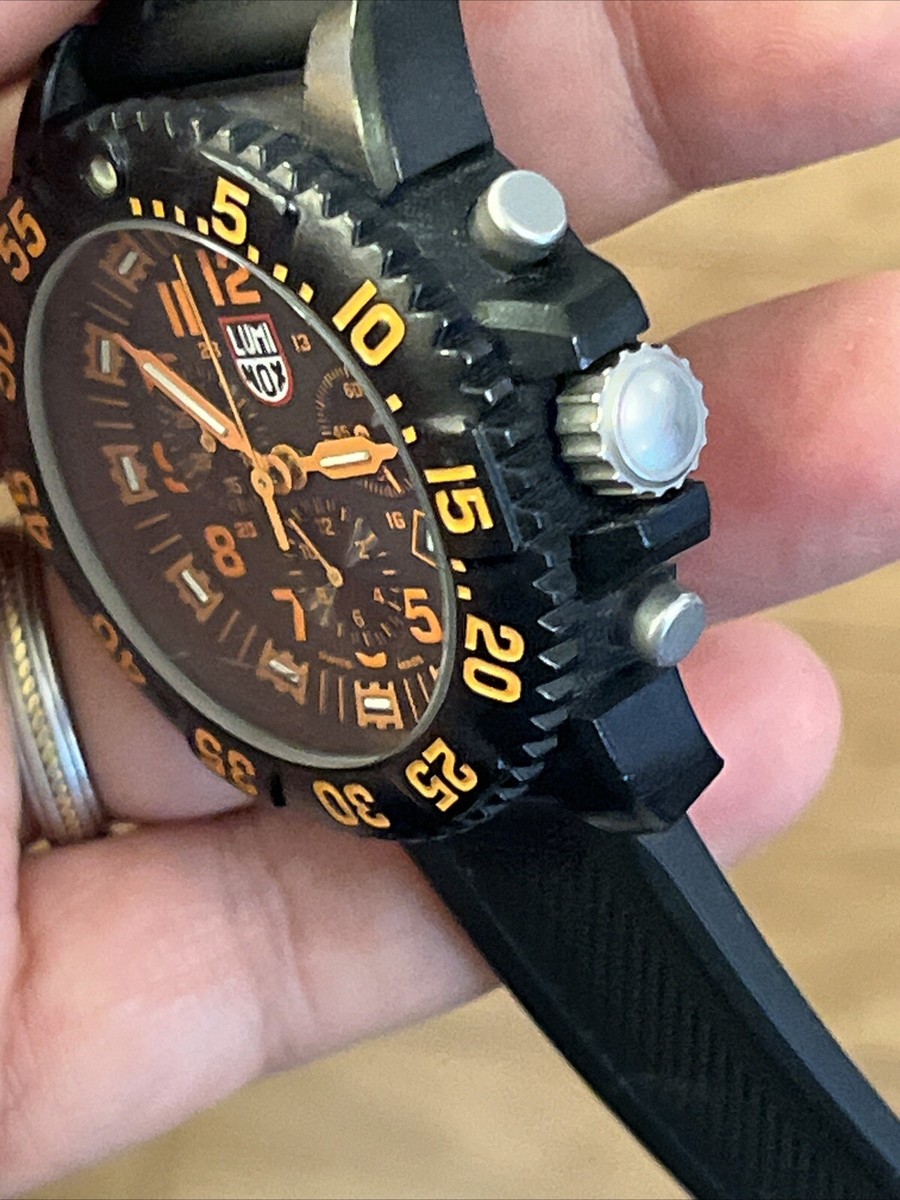 Luminox Navy Seal Colormark Chronograph 44mm Black Mens