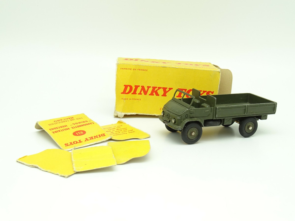 DINKY TOYS FRANCE Militaire 1/43 - Mercedes Unimog Bâché 821 EUR 38,64
