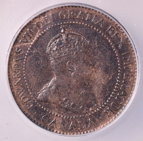 1905 Canada 1 Cent - ICG AU58 Details
