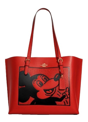 あ*み様 COACH ミッキーマウス ボディバッグ レッド s-l500.jpg