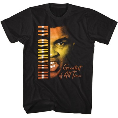 Muhammad Ali Warm Gradients Black Icon Shirt