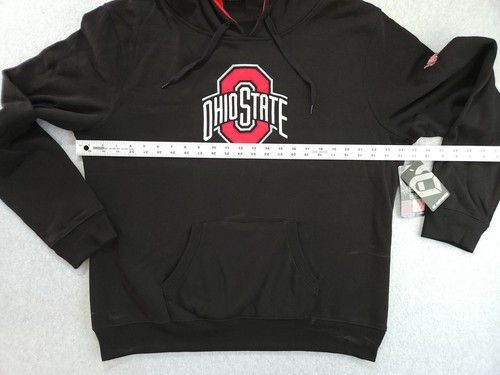 NWT Ohio State Colosseum Womens Pullover Hoodie Sweatshirt Football Logo SZ XXL - Picture 10 of 16