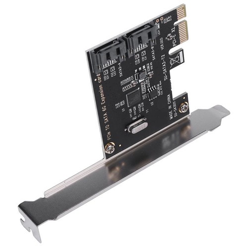 Pcie Pci Express zu Sata3.0 2-Anschluss Sata Iii 6G Erweiterungskontrolleur6466 - Photo 5/8