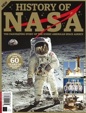 UK History of NASA Magazine, 60 Years of Space Exploration, Neil Armstrong, 2023