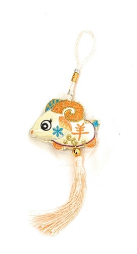 Lucky Borsel Año Nuevo Chino Colgante de Pared Coche Deco Bolso Dije - Animales del Zodiaco - Imagen 12 de 16
