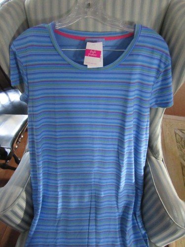 NWT FRESH PRODUCE "PROMENADE" DESIGN KYLIE T- SHIRT DRESS ON BAYSIDE.(S) - Picture 3 of 4