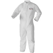 Paint Coveralls Collared Zipper Open Wrists & Ankles XL     KLEENGUARD A40 44304