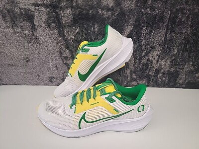 Men's 8.5 Nike Air Pegasus 40 Oregon Ducks Green White Yellow DZ5979-100