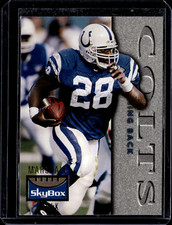 1995 Skybox Premium Marshall Faulk #54 Indianapolis Colts
