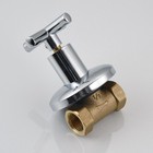 Brass Concealed Valve Handle Bathroom Shut Off Shower Switch ...