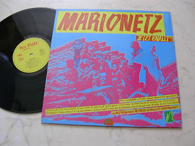 MARIONETZ Jetzt Knallts *DEUTSCHPUNK LP NO FUN LABEL* | eBay