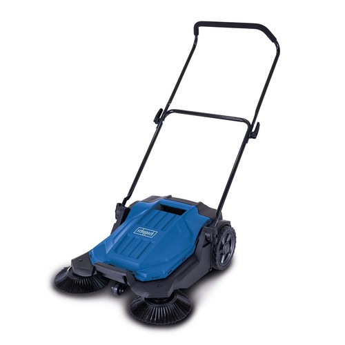 Kehrmaschine keher handkehrmaschine kehrbreite 650mm SCHEPPACH s800 - Bild 1 von 5