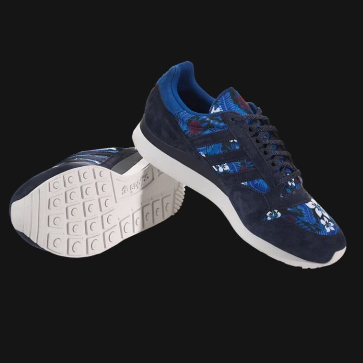 Adidas ZX 500 Hawaiian tropical suede sneakers Rare men size Adidas ZX 500 Hawaiian tropical suede sneakers Rare men size