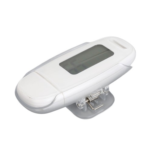 (White)Step Counter Large LCD Screen USB Rechargeable Pedometer W/ Lanyard HG - Picture 20 of 24