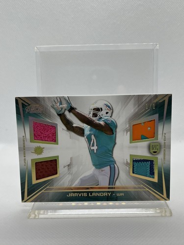 2014 Topps Prime Jarvis Landry QR-JL RC Rookie 1/1 🔥Great Condition!🔥