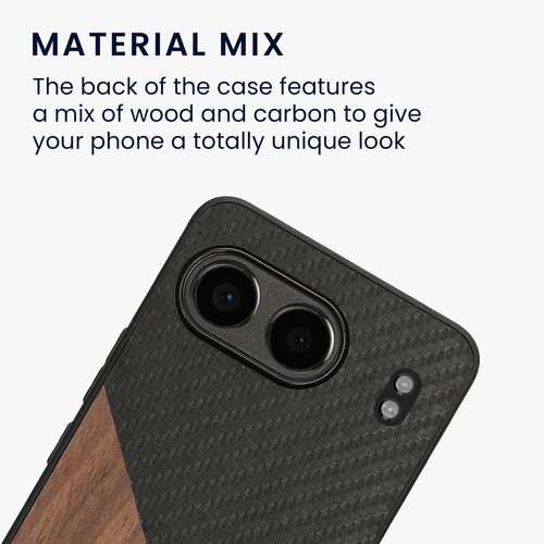 Coque en bois rigide pour OnePlus Nord 4 5G - Zdjęcie 3 z 7