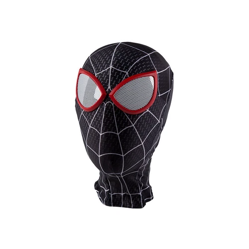 Miles Morales Spiderman Jumpsuit Kids/Adult Costume Cosplay Mask+Bodysuit110-190 - Picture 12 of 13