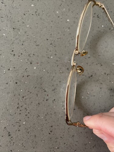 Luxottica Titanium 1502 G624 Eyeglasses Frames Only 56-16-135 Italy full rim - Picture 6 of 16