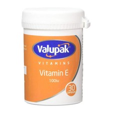 Image of Valupak Vitamin E 100iu Capsules - 30
