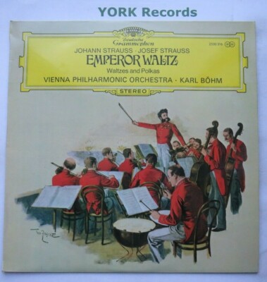 DG 2530 316 - JOHANN & JOSEF STRAUSS - Waltzes & Polkas BOHM VPO - Ex LP Record