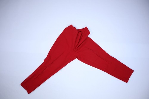Isaac Mizrahi Live Womens Solid Red Stretch Waist Flat Front Pull On Pants 10 - Picture 3 of 12