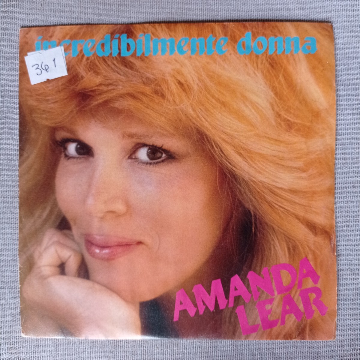 Amanda - Lear Incredibilmente Donna [1982] Vinyl 7