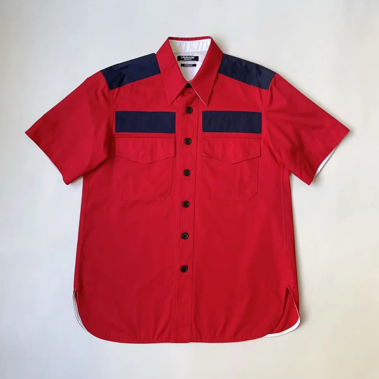 Calvin Klein 205W39NYC by Raf Simons Autumn/Winter 2018 cotton officer shirt M
