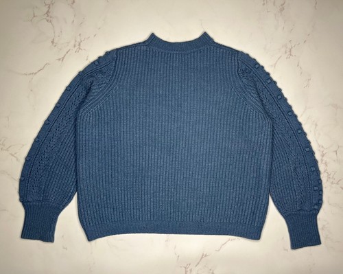 Sezane Solal Maglione Donna Maglia Lana Blu - Foto 7 di 13