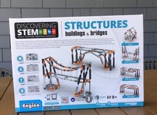 Engino Discovering STEM Structures Buildings  Bridges Kit   Never been opened    