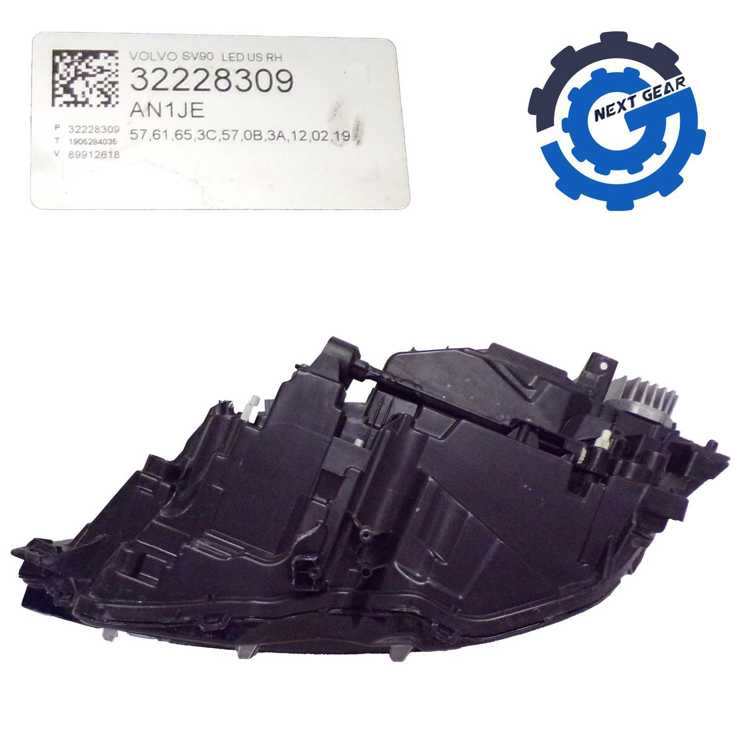 2018-2020 VOLVO V90 S90 HEADLIGHT OEM RH RIGHT PASSENGER SIDE FULL  