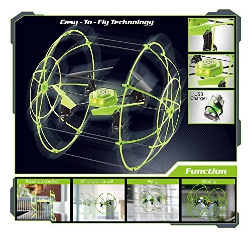 Galaxy Destroyer Flying Running Climbing Quad-Copter RC Toy Ideal Gift - Image 2 of 3