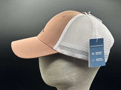 NEW Tommy Bahama Marlin Trucker Snapback Mesh Hat Cap Brown + White, One Size - Picture 6 of 11