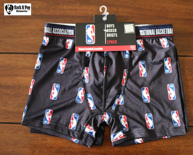 2 Pair NBA Boys Chicago Bulls Boxer Briefs, 14/16 Poly Stretch eBay