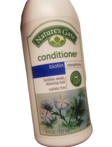 NATURE'S GATE CONDITIONER BIOTIN for weak hair/original formula 18 oz rare - Picture 3 of 3